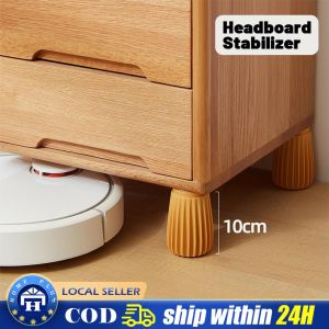 【Local delivery】 Adjustable Headboard Stoppers Leg Feet Fixer Cabinets Stabilizer Increased Pad Bed Frame Household Accessories Bed Fixed Anti-collision Bracket