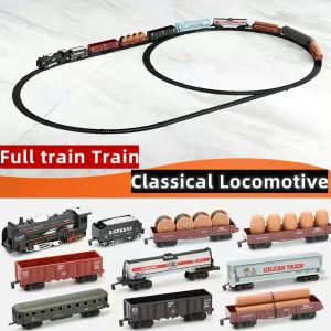 STEM Electric Train Toy Set for Kids 5-12 | Interactive Rail King Locomotive with LED Lights & Sound Effects | Educational Engineering Learning Gift (Birthday/Christmas)