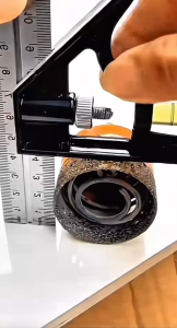 Penggaris Waterpass Tukang 30CM Penggaris Siku Sudut Lantai Ruangan Stainless Steel Serbaguna