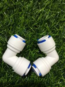 Cút góc 2 đầu nối nhanh phi 10 - máy lọc nước ro