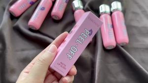 VERONNI | Peel Off Matte Lip Gloss Long Lasting Liquid Lipstick Velvet Matte Finish Highly Pigmented Smudge Proof Korean Lip Tint Women