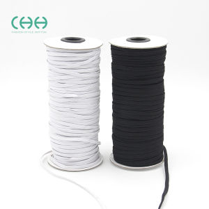 Thắt Lưng Co Giãn Mỏng Màu Trắng Cho Quần Áo Trẻ Em Phụ Kiện Quần Áo Thắt Lưng Co Giãn Bằng Cao Su Mỏng Cho Đồ Thủ Công DIY