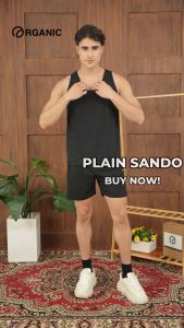 Organic Mens 100% Cotton Sando Plain Tank Top Set of 3 Collection Comfortable Tee Casual Wear outfits for men shirt Daily outfit comfy breathable tees fashion wears high quality Asian Size Item Sale with Free Shipping Pambahay Pantulog sportswear - Lazada