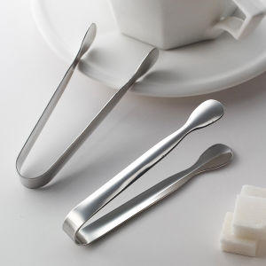 GotGo 【มีสินค้าในสต๊อก】 ที่คีบน้ําแข็ง สเตนเลส SizeMiNi คีบน้ําตาล ขนมหวาน ขนาดเล็กถนัดมือ 1ชิ้น พร้อมส่งในไทย Ice clip