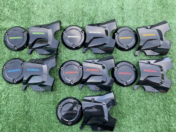 ‼️เเท้เบิกศูนย์‼️ฝาครอบสเตอร์หน้า+ฝาครอบเครื่องเวฟ125i 2023(หยอดสี) แท้ ...