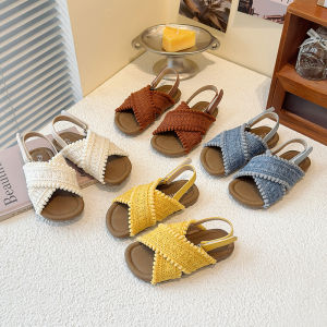 Romean Style Girls Soft Bottom Bohemian Flip Flops Sandals