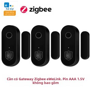 Ứng Dụng EWeLink Điều Khiển Cảm Biến Cửa Zigbee Cảm Biến Cửa Sổ Mở/đóng An Ninh Nhà Thông Minh Alexa Tương Thích Với Gateway