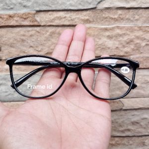 Kacamata Baca dan Jalan Cat Eye Horn Untuk Pria dan Wanita