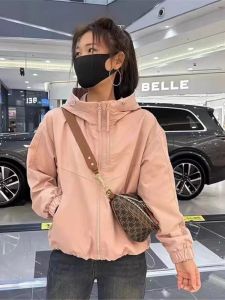 Hooded Thin Casual Short Windbreaker