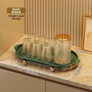 TENGYAGAO | Dual-layer Storage and Drainage Tray Plastic