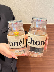 แก้วน้ำแก้วนิ่มสำหรับผู้หญิง รุ่นใหม่ปี 2025 ความสวยงามสูง ทนต่ออุณหภูมิสูง แก้วน้ำชาน้ำแยกกันสำหรับใช้ในออฟฟิศ