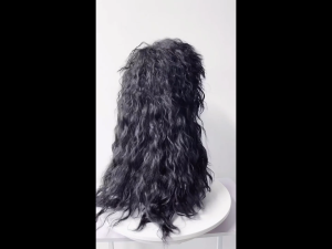 วิกผมหยิก สไตล์พังก์ ผมหยิกสีดำ วิกผมคอสเพลย์ ดิสโก้ ตลก สำหรับผู้ชาย คอสเพลย์