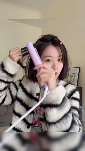 【MIGO OS】Hair Straightener Mini Convesplint Straight Hair Air Bangs Straight Hair Curler Alat Pelurus Rambut Dan Bangs HB3001