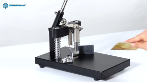 spot goodsTM Corner Rounder Cutter Machine Paper Corner Punch R6mm R10mm 1.2”/ 30mm Thickness Heavy Duty Co