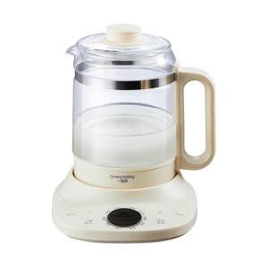 「China Plug」OneQbaby | Multi-Function Glass Health Pot with Steaming and Temperature Control
