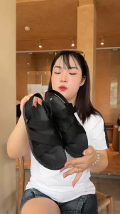 Dép sandanl quai dù nam thời trang 2025 đế doctor khâu chỉ toàn bộ chắc chắn dép đi học đi chơi D1