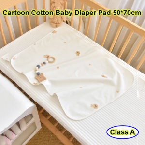 New Washable Cotton Baby Diaper Pad Breathable Newborn Urine Mat Waterproof Infant Change Mat