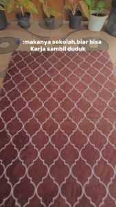 Karpet Minimalis Modern Motif Geometris Tebal 3cm Anti Slip Ukuran 100x150cm – Best Seller!