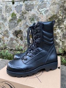 SEPATU PDL KULIT SAPI MODEL TERBARU SEPATU PDL UJUNG BESI TNI POLRI DARI SPARTA