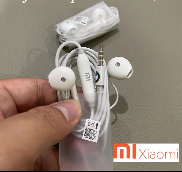 Handsfree Headset Hf Henst xiaomi redmi note 2 note 3 3pri note 4 4x note 5 5a 5pro note 6 6pro