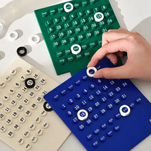 Set Kalender Abadi Unik - Paket DIY untuk Membuat Kalender Meja Personalisasi