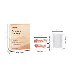 Teeth Modification Kit Is Designed to Enhance the Fit and Stability of Dentures Making Them Easy to Wear and Use Daily Care