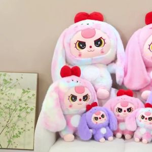 Gấu bông baby three búp bê trẻ em Đồ món quà sinh nhật búp bê nhồi bông
