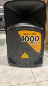 Behringer Eurolive B112D Active 2-Way 12 inch PA Speaker System with Wireless Option and Integrated Mixer (SOLD PER PC)