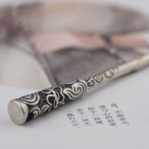 เครื่องประดับผมสีเงิน S925 ทรงเรโทร สไตล์ฉวี สีเมฆ เครื่องประดับผมเซ็กซี่ 2025 ใหม่ล่าสุด