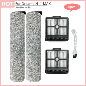 Replacement Roller Brush Hepa Filter Accessories For Dreame H11H11 Max Accessories Vacuum Cleaner Replacement Spare Part Kits