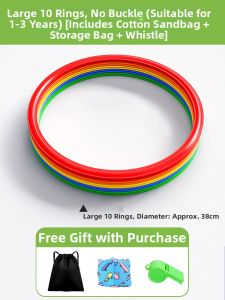 XIANGCAI | Children Sensory Training Skipping Rings Toy
