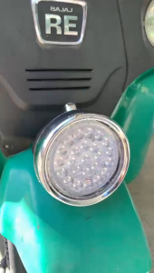 Bajaj RE Chrome Accessory Mudguard Light (LED TYPE)