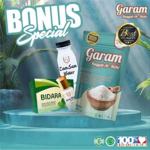 Garam Mandi Ruqyah ArRizki Original 275gr | Garam Rendaman Kaki | Menghilangkan Energi Negatif