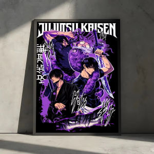 Bandai | Jujutsu Kaisen Nhân Vật Anime Tranh Sơn Dầu Theo Số Trang Trí Tường Hiện Đại Cho Phòng Khách Phòng Ngủ Quà Tặng - Canvas Không Khung