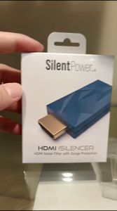 iFi audio HDMI ISILENCER NOISE FILTER WITH SURGE PROTECTION