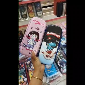 Tempat Pensil - Kotak Pensil 3D Anak Cowok Cewek Impor Eva Cloth 3 X-Z10