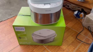 Nồi cơm điện tử mini Philips HD3170/66 dung tích 0.85 lít bảo hành 24 tháng