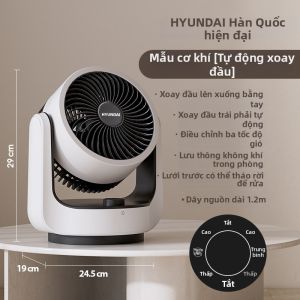 Quạt Bàn Tiết Kiệm Năng Lượng Ba Tốc Độ Quay