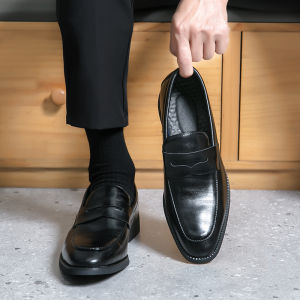 NUDANLAI | Spring Fashionable Mens Pointed Toe Slip-On Loafers