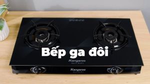 Bếp ga đôi Kangaroo KG8G1A- Chính Hãng 100%trưng bày mưới 98-99% -đánh lửa Magnetolửa tỏa đều tiết kiệm gas-Bảo Hành 12 Tháng