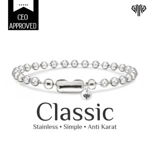 Gawung - Gelang Rantai Pria Strap Stainless Steel Cowok Aesthetic Keren Anti Karat GGSSSR