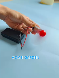 Bộ KIT làm quạt mini Stem gồm cánh quạt 80mm motor 130 khay đựng pin có công tắc DIY - HM0278