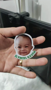 Customized Face Cut Out Ref Magnet for Events & Giveaways - Personalized Gift & Souvenir