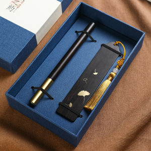 PINZHUOHAOLI | Customizable High-end Ebony Wood Pen Signature Pen
