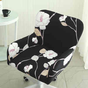 Ergonomic All-In-One Chair Cover Office Dining Room Hotel Restaurant Universal Fit Chair Protector Backless Seat Cushion