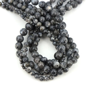 2/3/4/6/8/10/12mm Larvikite Labradorite Stone Beads Natural Crystal Gemstone Round Loose Beads For Jewelry Making DIY Bracelet