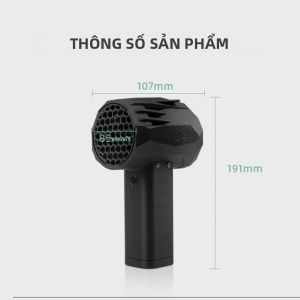 Quạt Thổi Cầm Tay Turbo Jet X64 Động Cơ Không Chổi Than Công Suất Cao Quạt Mini Ống Dẫn Với Lực Đẩy 1400G Tốc Độ Gió 240km/h Dùng Cho Việc Tự Làm Tại Nhà