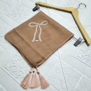 Paris Tasel Bordir  Hijab Coquette Tassel Pita Jilbab Ribon