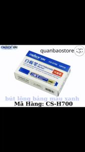 ( Lẻ 1 cây) Bút lông bảng Chosch CS-H700 xanh đỏ đen có thể vặn đuôi bút để châm thêm mực.