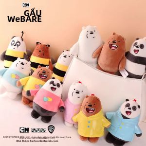 Chúng Tôi Gấu Trần Anime Sang Trọng Móc Khóa 12Cm Grizzly Gấu Trúc Băng Mặt Dây Chuyền Búp Bê Nhồi Bông Móc Khóa Sưu Tập Đồ Chơi Cho Mọi Lứa Tuổi